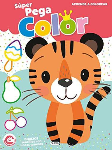Súper Pegacolor Aprende A Colorear Dibujos Sencillos Con Lin