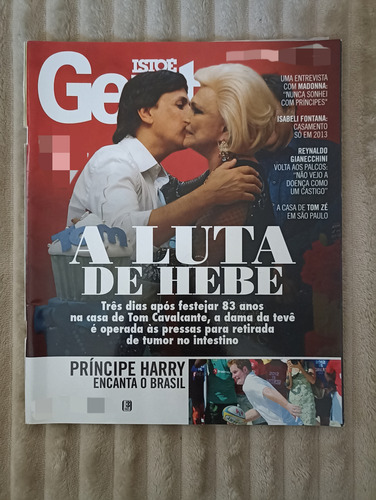 Revista Isto É Gente C/ Hebe,ambrósio,piovani,isabele,madonn (Usado)