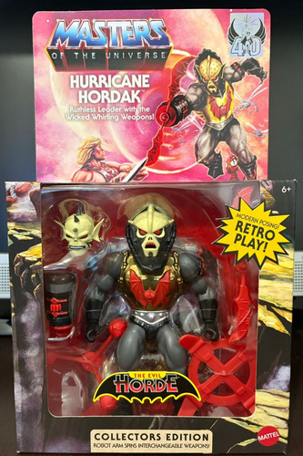 Motu Origins Hurricane Hordak Collectors Edition (Usado)
