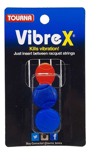 Antivibrador Para Raqueta De Tenis Pack X2 Tourna - Btu