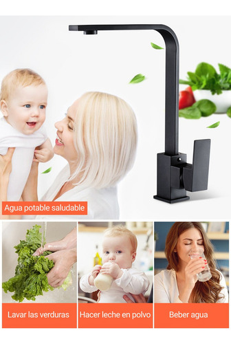 Grifo Mezclador Cocina Llave Monomando Para Fregadero G1/2