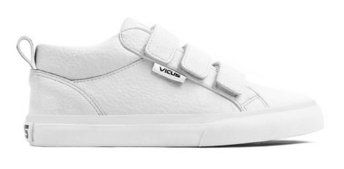 Zapatillas Vicus Rhino Hi Kids Pu Velcro Blanco