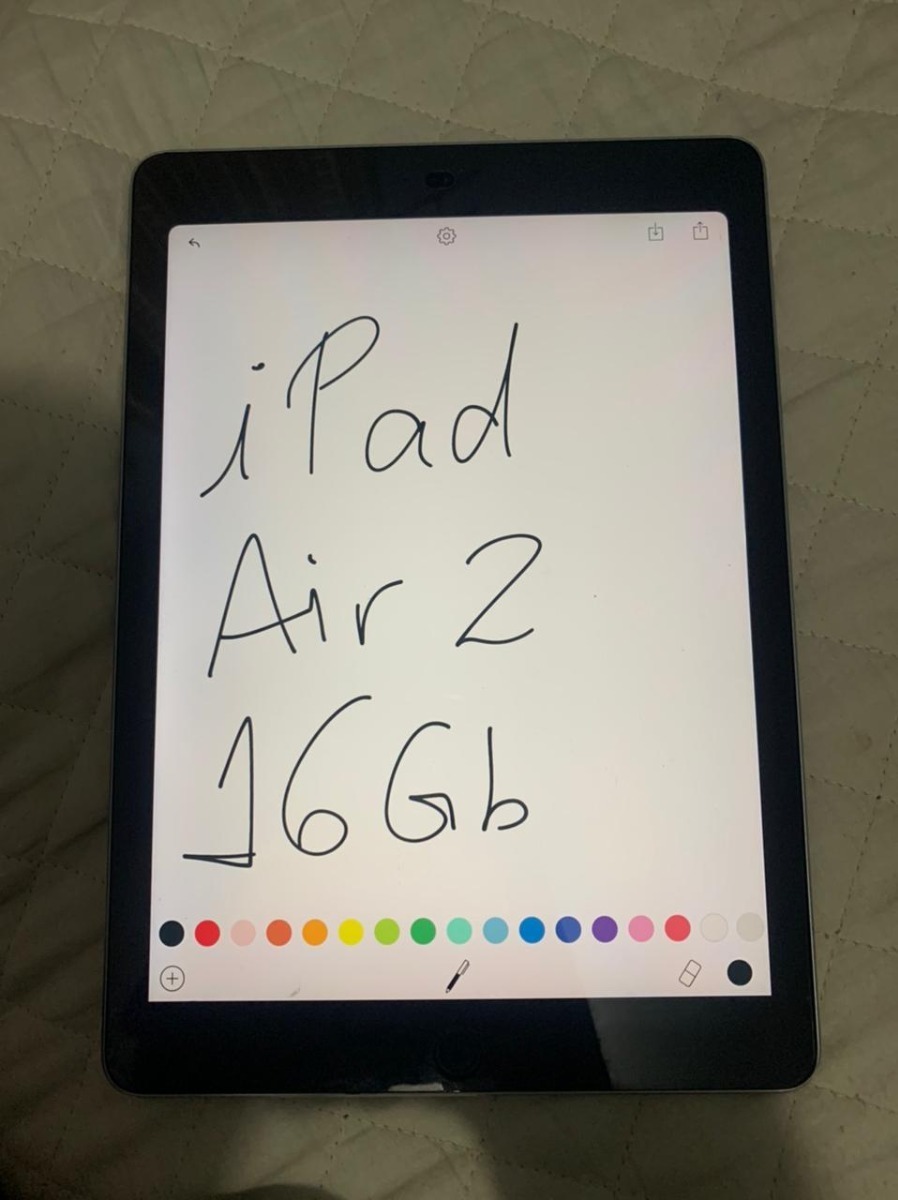 Apple iPad Air 2 (a1566) 16gb Space Gray | Mercado Livre