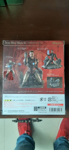Iron Man I Am Iron Man Edition Sh Figuarts Avengers Marvel (Usado)