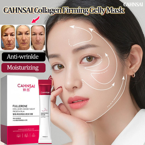 Máscara Facial Chanxi 4ml×20 Luminosidade E Brilho