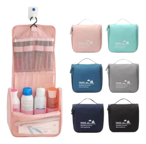 Neceser De Viaje Porta Cosmetico Bolso Organizador Baño 