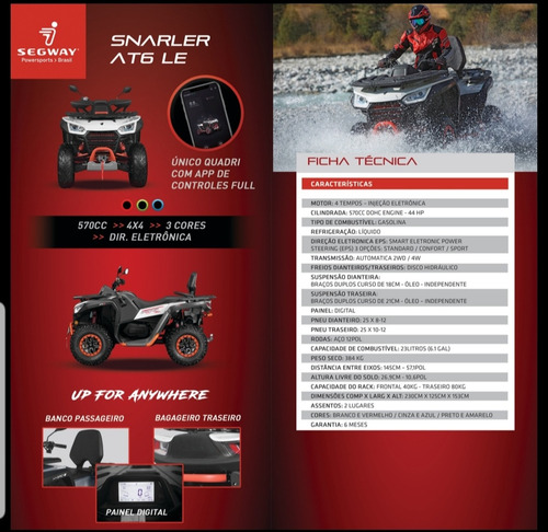 Imagem 14 de 15 de Segway Snarler 570