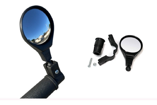 Imagem 5 de 8 de 2 Retrovisor Convexo Mini P/ Guidão Ou Manopla Da Bicicleta