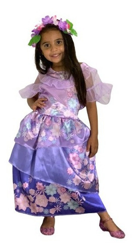 Disfraz Vestido Encanto Disney Original Talla 4/6 Envio Ya