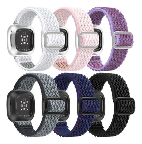 Skylet Bandas Elásticas Compatibles Con Fitbit Versa 4/fit.