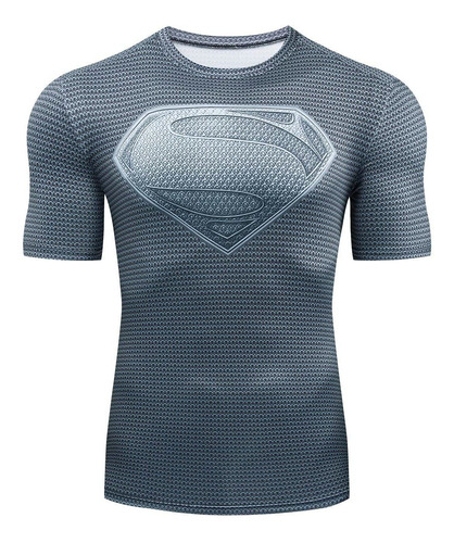 Anlixin Camiseta Compresion Deportiva Ocio Modelo Super Hero