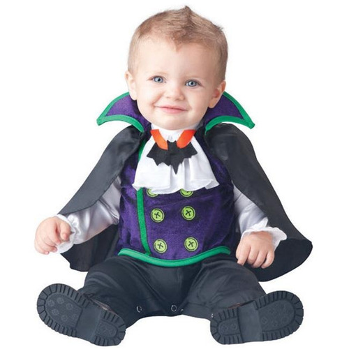 Disfraz Para Niño Vampiro Talla Toddler 6-12 Meses