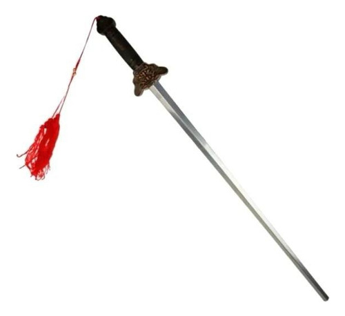 Espada De Utileria Arma Medieval Estilo Chino Retraible 85cm