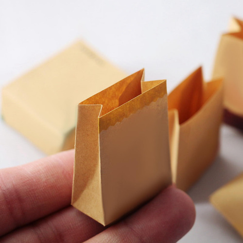 10 Bolsas De Papel Para Pan Y Comida, Bolsa De Papel Kraft