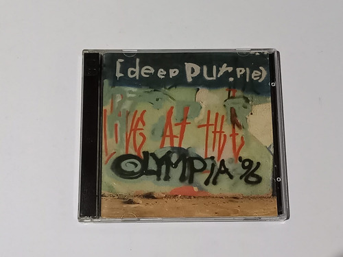 Deep Purple - Live At The Olympia '96 - Cd Doble , Italy