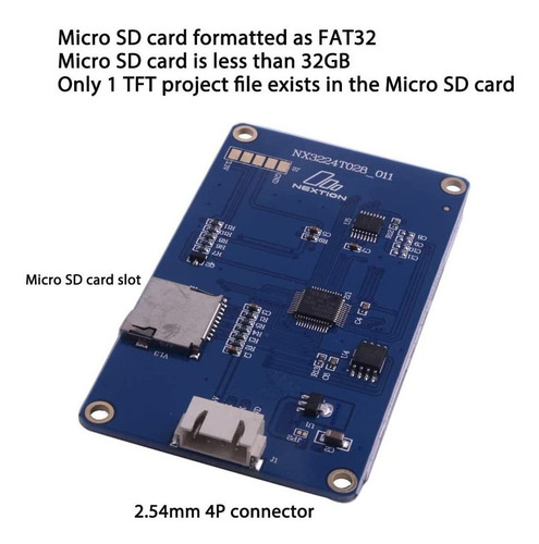 Diymall Nextion Display Uart Hmi - Módulo De Pantalla Lcd Tf