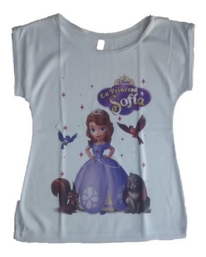Blusa Para Niñas Princesa Sofia Frozen Peppa