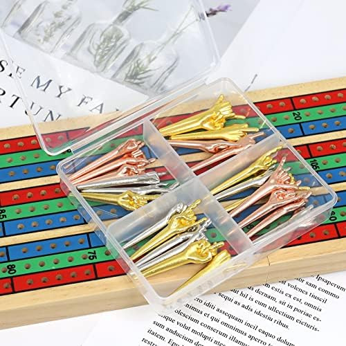 Lohoee 27 Piezas Divertidas Clavijas Para Tablero De Cribbag