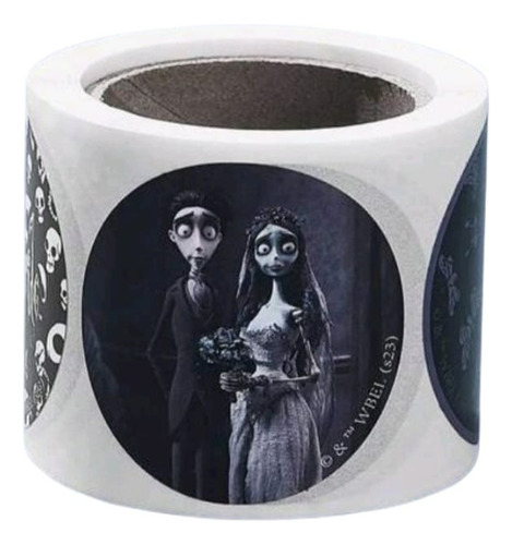 El Cadáver De La Novia/ Victor Y Emily /calcamonias Góticas