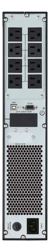 Ups Cdp On-line Upo11-1rt 1000va 1kva 900w 8 Tomas 120v Rack Color Negro