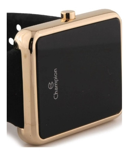 Relógio Champion Masculino Digital Dourado E Preto Ch40081v