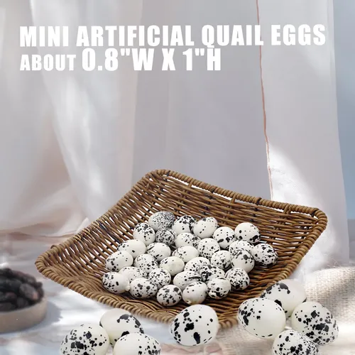 Tuxiaobu Huevo De Codorniz De Frutas Artificiales Para Decor