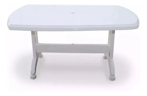 Mesa Rectangular Plástica 150cm Gala Colombraro
