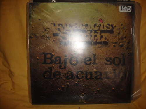 Vinilo Francis Smith Bajo El Sol De Acuario Si2