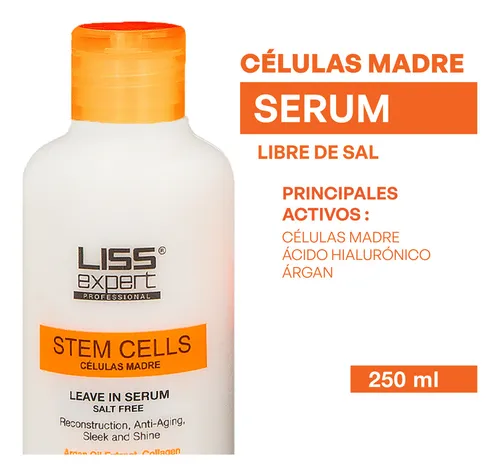 Células Madre Serum Leave In Liss Expert Professional 250ml