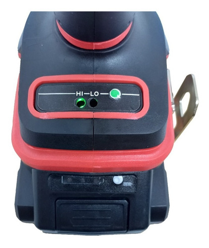 Imagem 4 de 10 de Chave De Impacto 1/2 À Bateria 620nm Com Duas Baterias