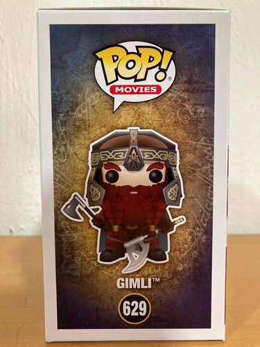 Gimli 629 Lord Of The Rings Hobbit Funko Pop Nuevo Original