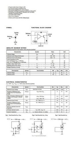 Tl431 Referencia Programable De Presicion Smd 431 Paquete