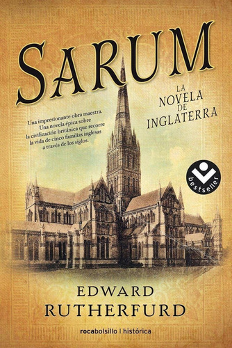 Libro: Sarum:novela De Inglaterra. Rutherfurd, Edward. Debol