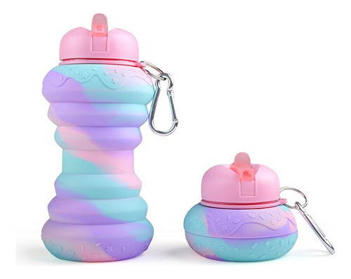 Botellas De Agua Plegables De Silicona