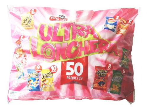 Ultra Lonchera Surtida Snack Frito Lay - Kg a $522