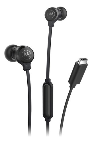 Auriculares Motorola Earbuds 3c-s Negro