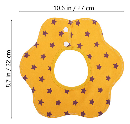 Paños De Muselina Para Babero Impermeable, 5 Unidades