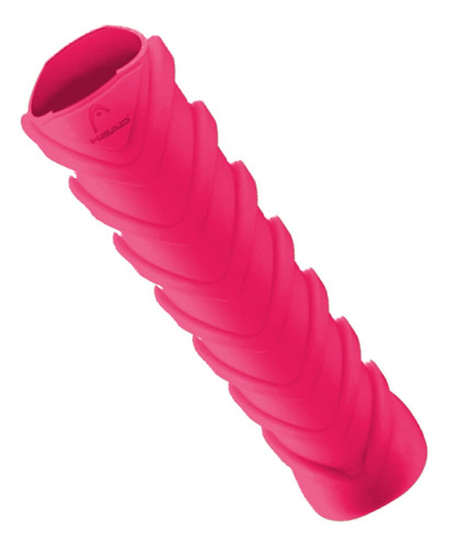 Empunhadura Silicone D-grip Flash Head Raquete Beach Tennis Cor Pink