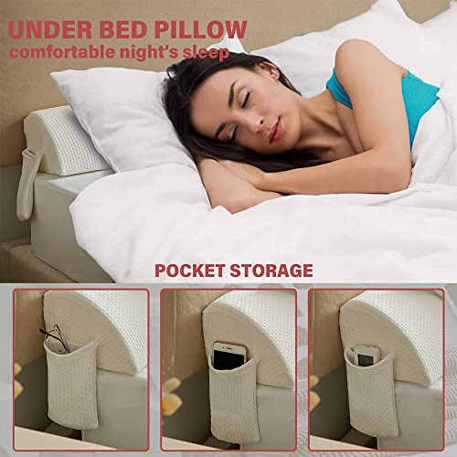 Almohada Jakoola Con Tapón De Almohada En Forma De Cuña Para