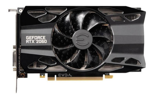 Tarjeta de video Nvidia Evga  XC Gaming GeForce RTX 20 Series RTX 2060 06G-P4-2061-KR Black Edition 6GB