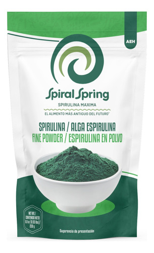 3 Bolsas De Spirulina Orgánica Máxima En Polvo Espirulina