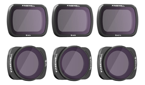 Freewell Kit Presupuesto  Serie Pack 6 Filtro Lente Camara