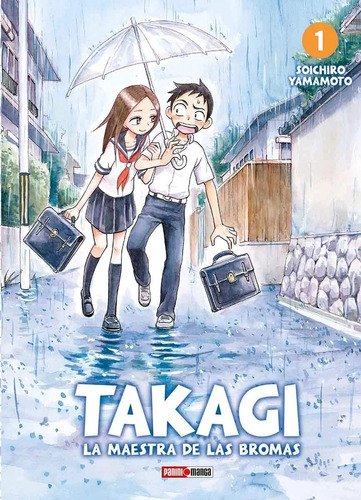 Takagi La Maestra De Las Bromas 01 Manga Original Panini Esp