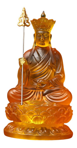 Estatua Budista Figura Budista Sobre Base De Loto Estatuilla