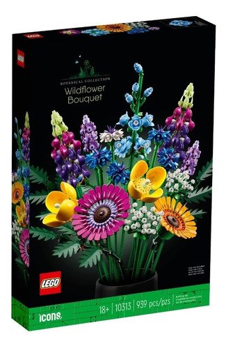 Lego Icons 10313 Ramo De Flores Silvestres