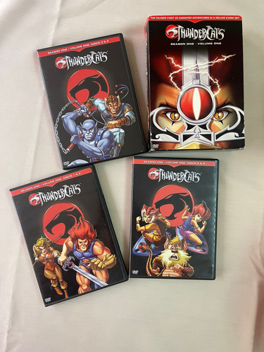 Thundercats Los Felinos Cosmicos Temporada 1 Volumen 1 Dvd (Usado)