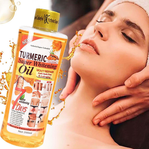 Aceite De Blanqueamiento De Cúrcuma, Aceite De Piel De