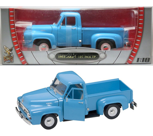 1953 Ford F-100 Pick Up Azul - Road Signature 1/18 Yat Ming