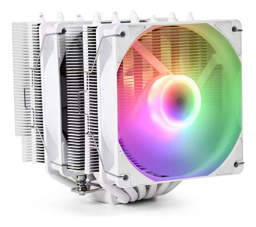 Cooler Disipador Cpu Airflow 622 Doble Torre Intel Amd White