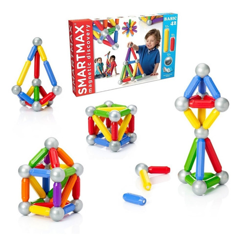 Set 42 Pzas Geometricas Smart Max Figuras 3d